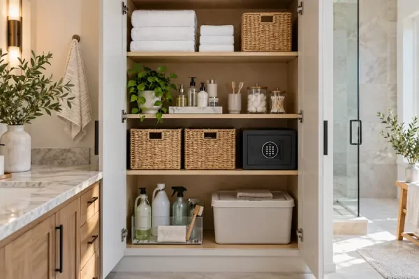 Banyo Dolabı Düzeni Nasıl Yapılır? Nem ve Dağınıklığa Çözüm